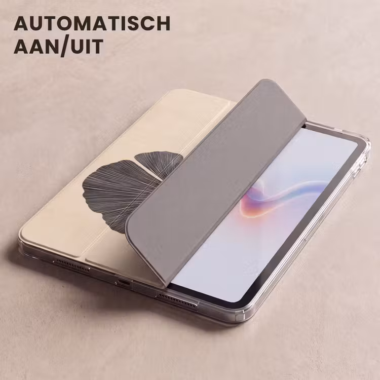 iPad hoes - Bladeren - Minimalistisch - Zwart — 5