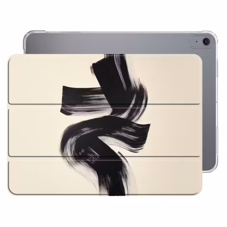 iPad hoes - Strepen - Zwart - Abstract — 1