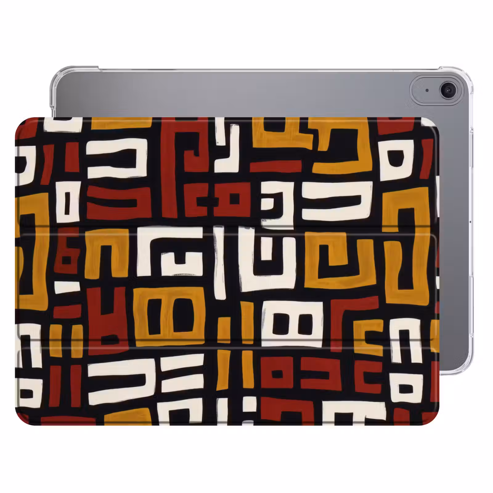 iPad hoes - Abstract - Patroon - Rood — 1