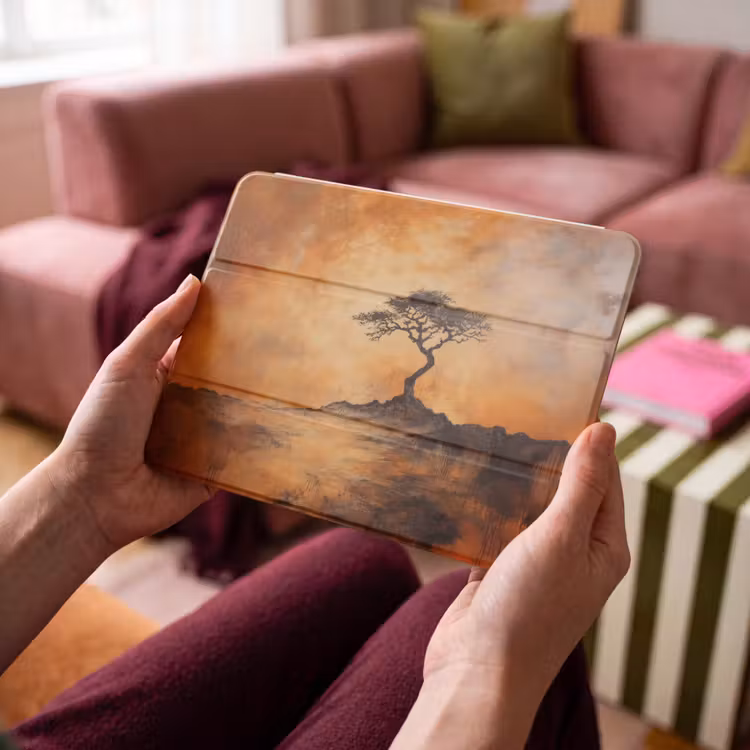 iPad hoes - Boom - Landschap - Oranje — 4