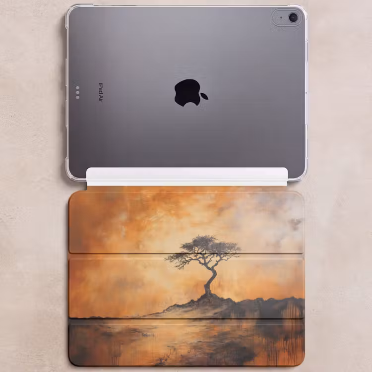 iPad hoes - Boom - Landschap - Oranje — 6