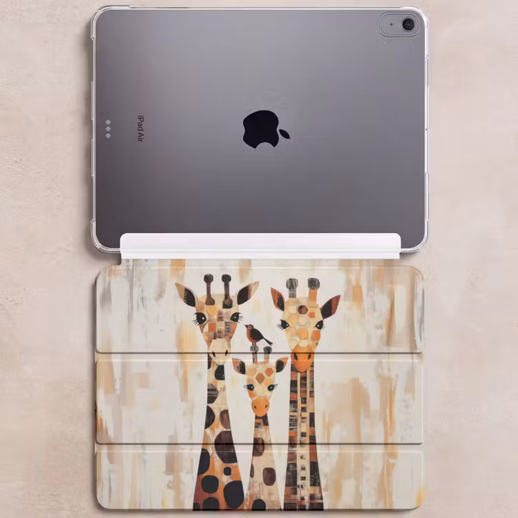 iPad hoes - Giraffen - Cartoon - Crème — 6