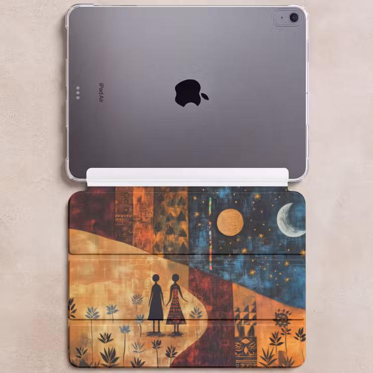 iPad hoes - Silhouetten - Abstract - Zon - Maan — 6