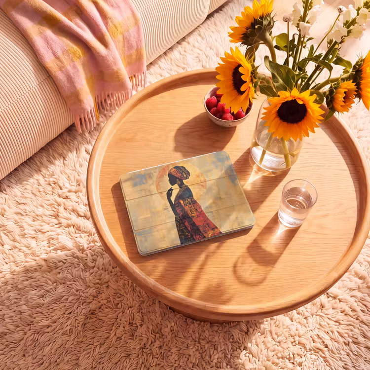 iPad hoes - Vrouw - Silhouet - Patronen - Sierlijk — 2