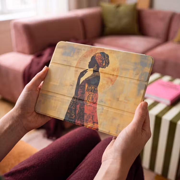 iPad hoes - Vrouw - Silhouet - Patronen - Sierlijk — 4