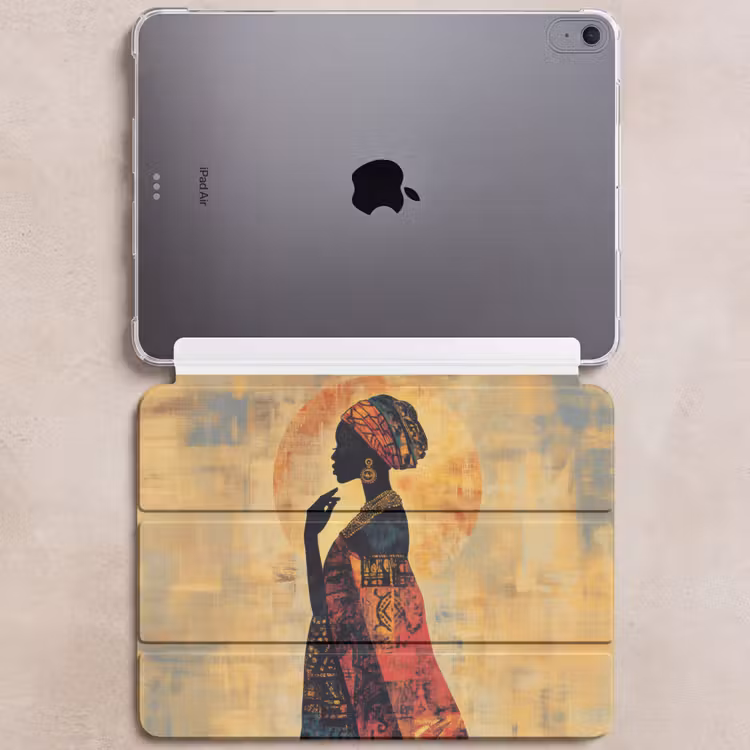 iPad hoes - Vrouw - Silhouet - Patronen - Sierlijk — 6