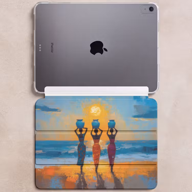 iPad hoes - Vrouwen - Strand - Zondsondergang — 6