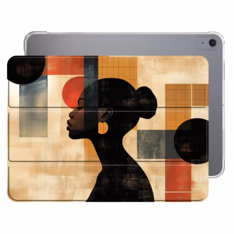 iPad hoes - Zijaanzicht - Vrouw - Vormen — 1