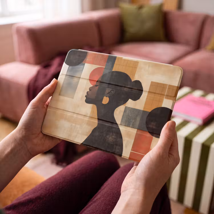 iPad hoes - Zijaanzicht - Vrouw - Vormen — 4