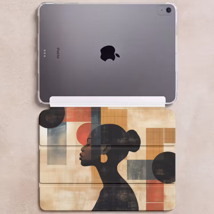 iPad hoes - Zijaanzicht - Vrouw - Vormen — 6