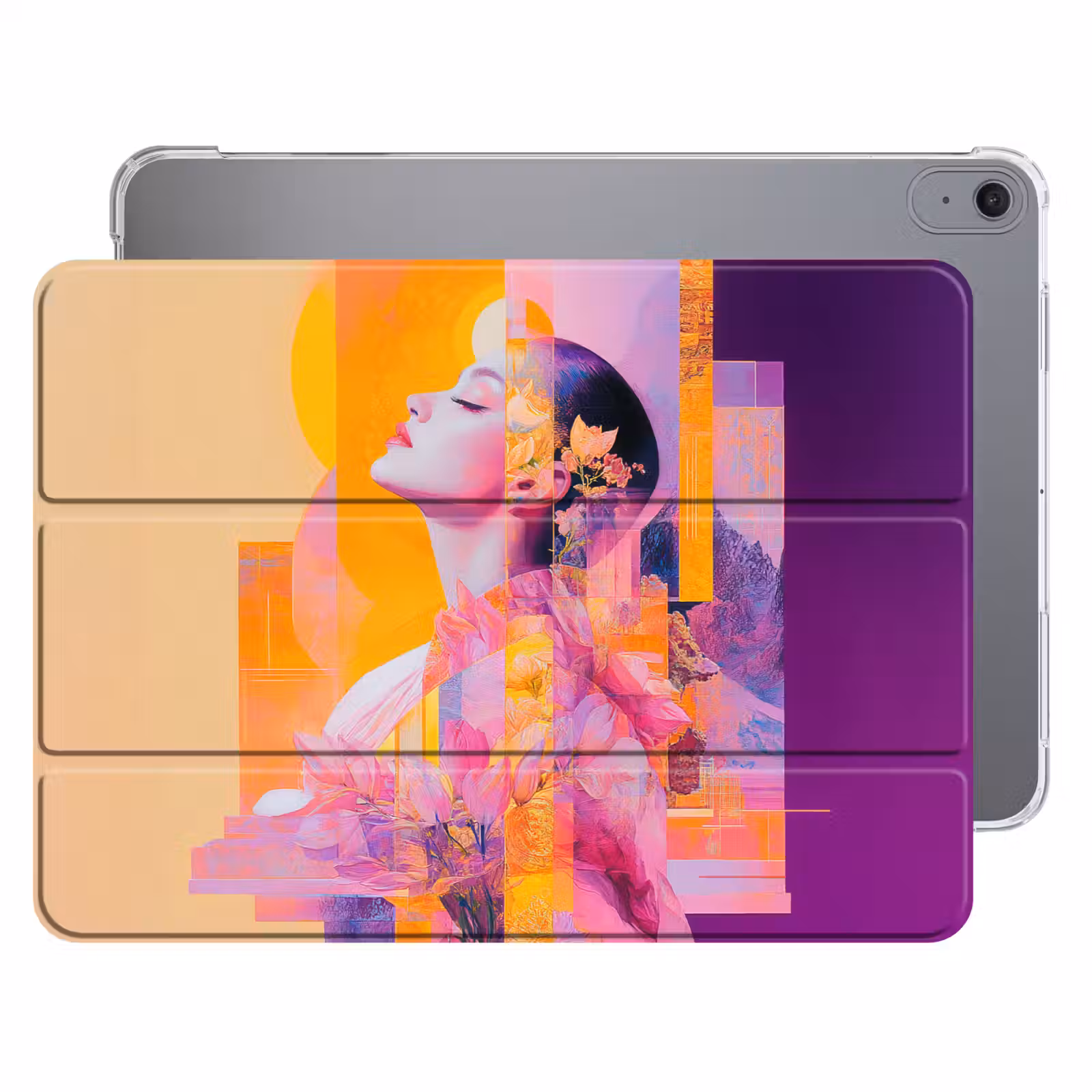 iPad hoes - Abstract - Portret - Vrouw - Kleurrijk — 1