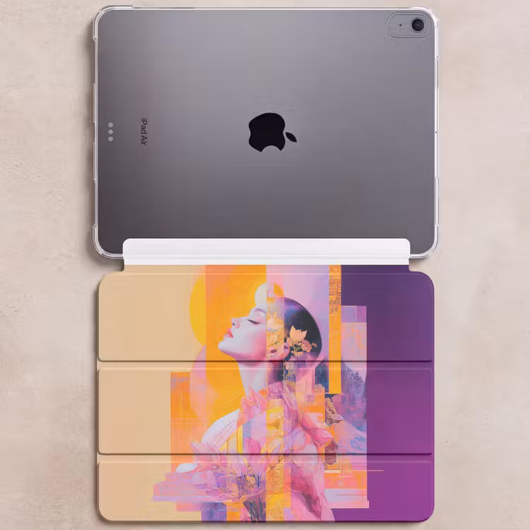 iPad hoes - Abstract - Portret - Vrouw - Kleurrijk — 6