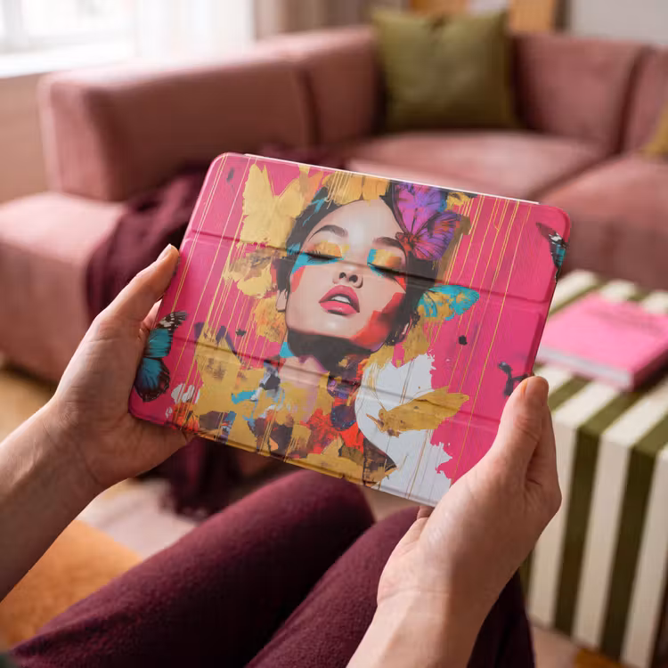iPad hoes - Vrouw - Abstract - Kleurrijk — 4