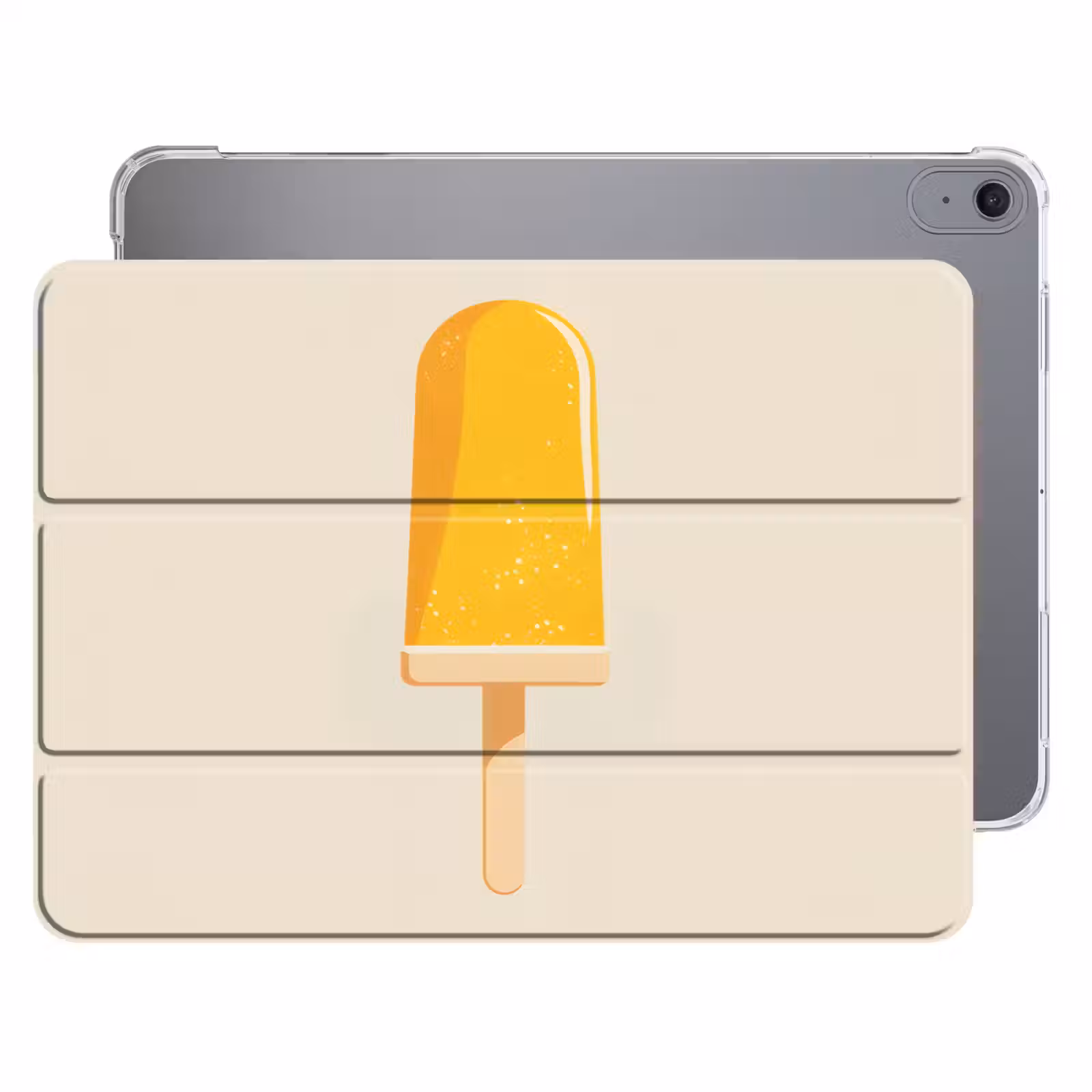 iPad hoes - Oranje - Stokje - Waterijsje — 1