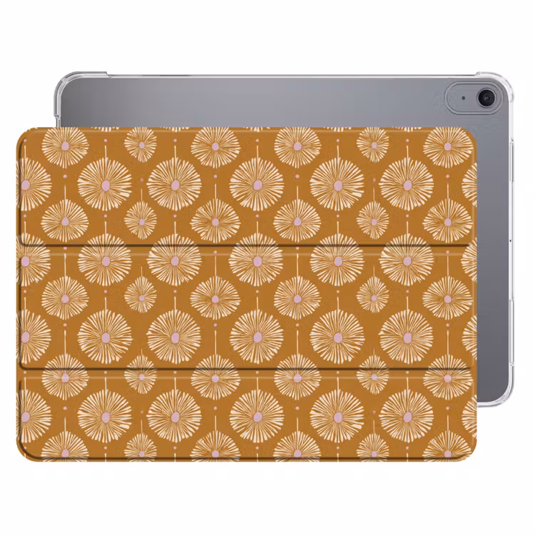 iPad hoes - Bloemen - Modern - Oker — 1