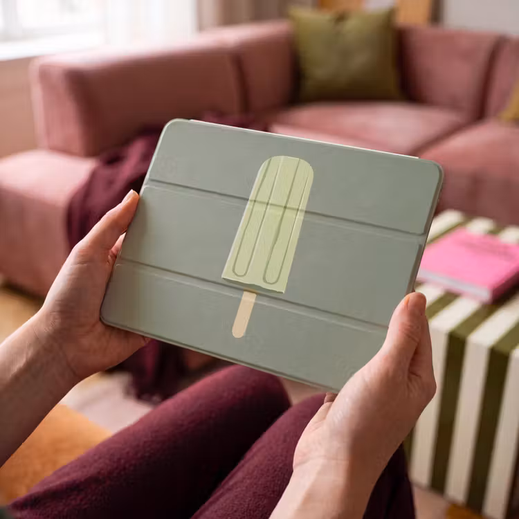 iPad hoes - Groen - Waterijsje - Stokje - Illustratie — 4