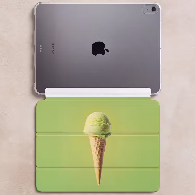 iPad hoes - Hoorntje - Schepijs - Groen — 6