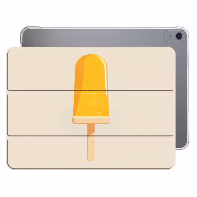 iPad hoes - Oranje - Stokje - Waterijsje — 1