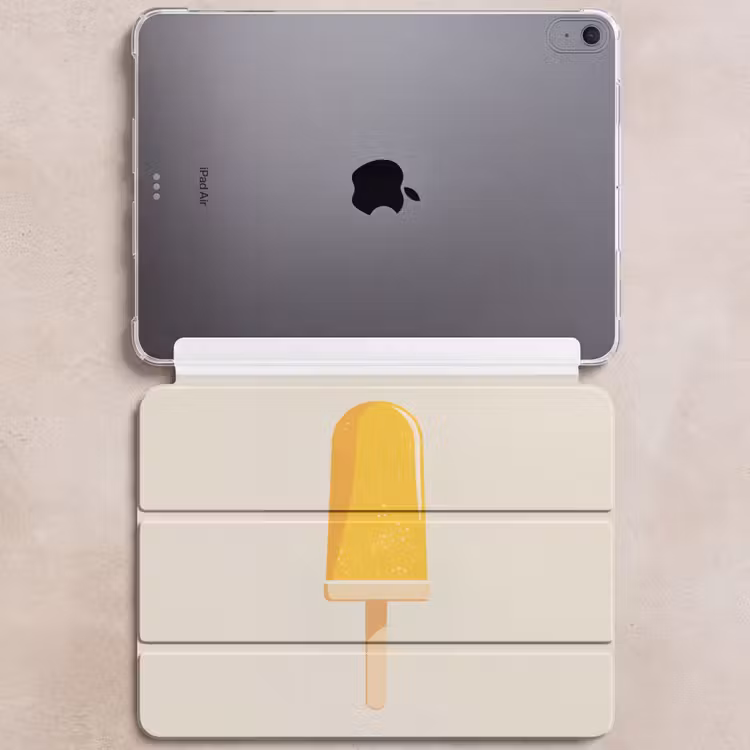 iPad hoes - Oranje - Stokje - Waterijsje — 6