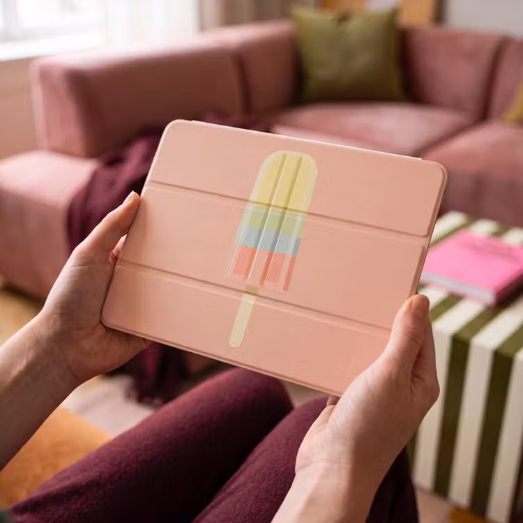 iPad hoes - Waterijsje - Pasteltinten - Minimalistisch — 4