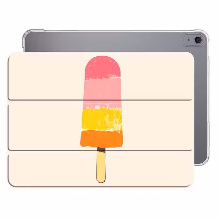 iPad hoes - Waterijsje - Retro - Stokje - Roze — 1