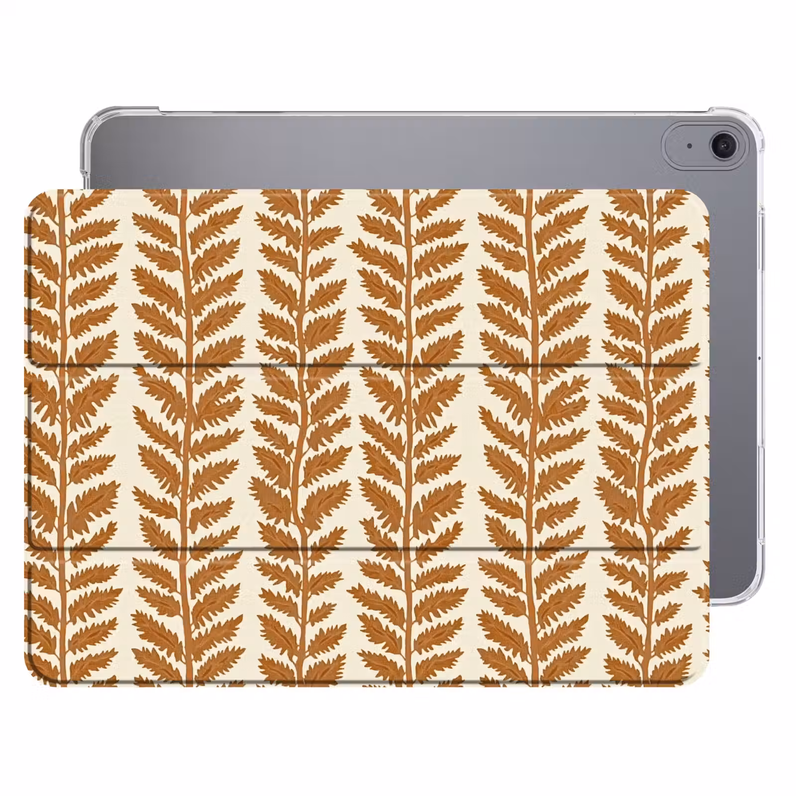 iPad hoes - Textuur - Bladeren - Oker — 1