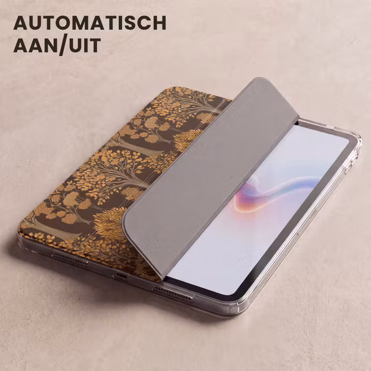 iPad hoes - Bomen - Patroon - Bruin — 5