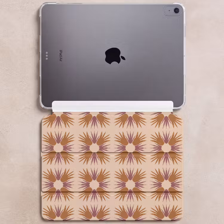 iPad hoes - Ornament - Patroon - Oker — 6