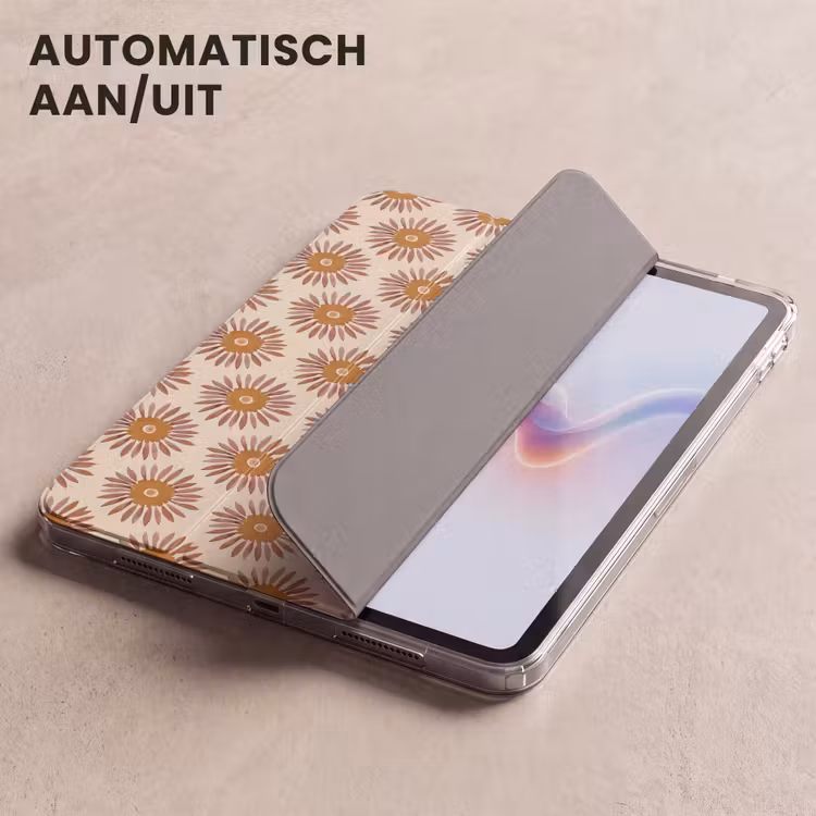 iPad hoes - Patroon - Retro - Bruin — 5