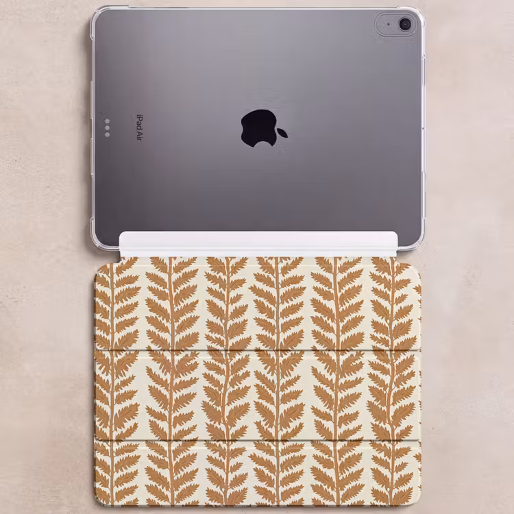 iPad hoes - Textuur - Bladeren - Oker — 6