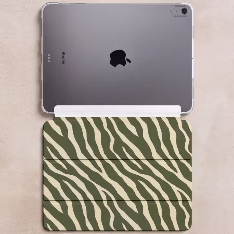 iPad hoes - Zebra - Patroon - Groen — 6