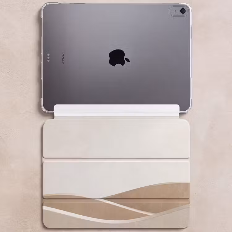 iPad hoes - Abstract - Golven - Modern - Beige — 6