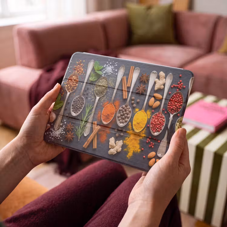 iPad hoes - Kruiden - Lepels - Culinair - Kleurrijk - Sfeervol — 4