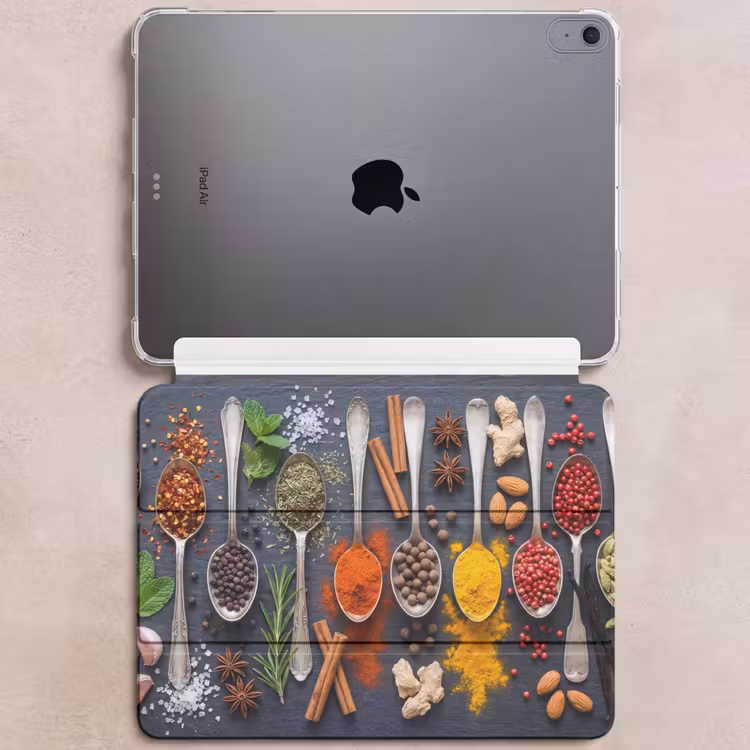 iPad hoes - Kruiden - Lepels - Culinair - Kleurrijk - Sfeervol — 6
