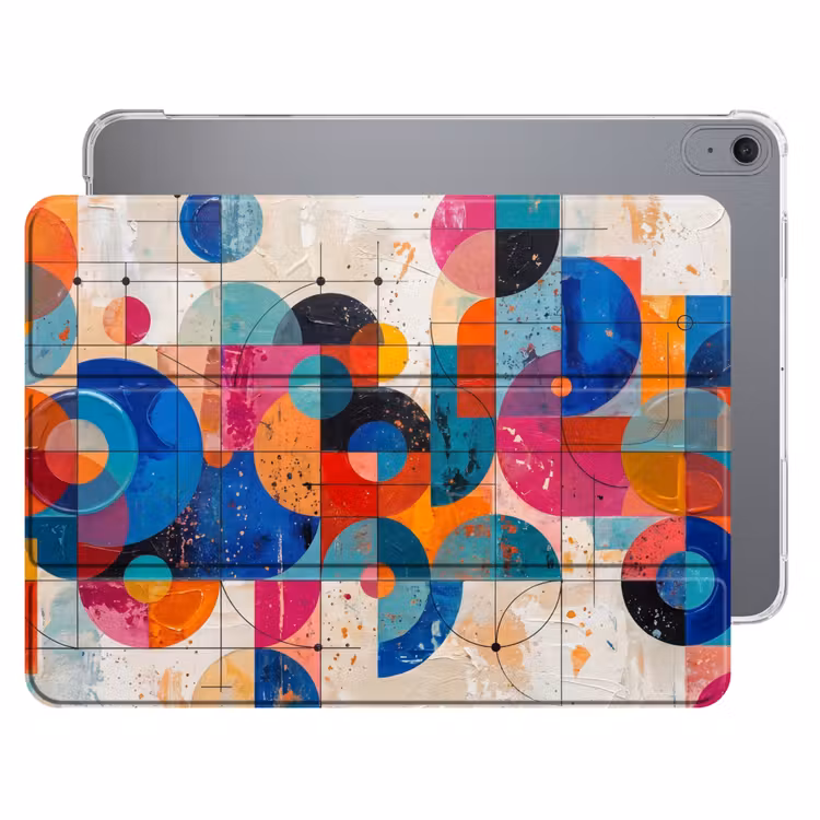 iPad hoes - Kunst - Geometrisch - Abstract - Kleurrijk — 1