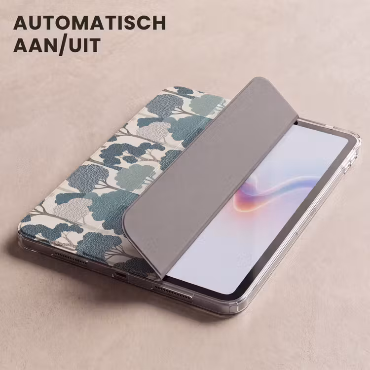 iPad hoes - Modern - Bomen - Bos - Patroon - Blauw — 5
