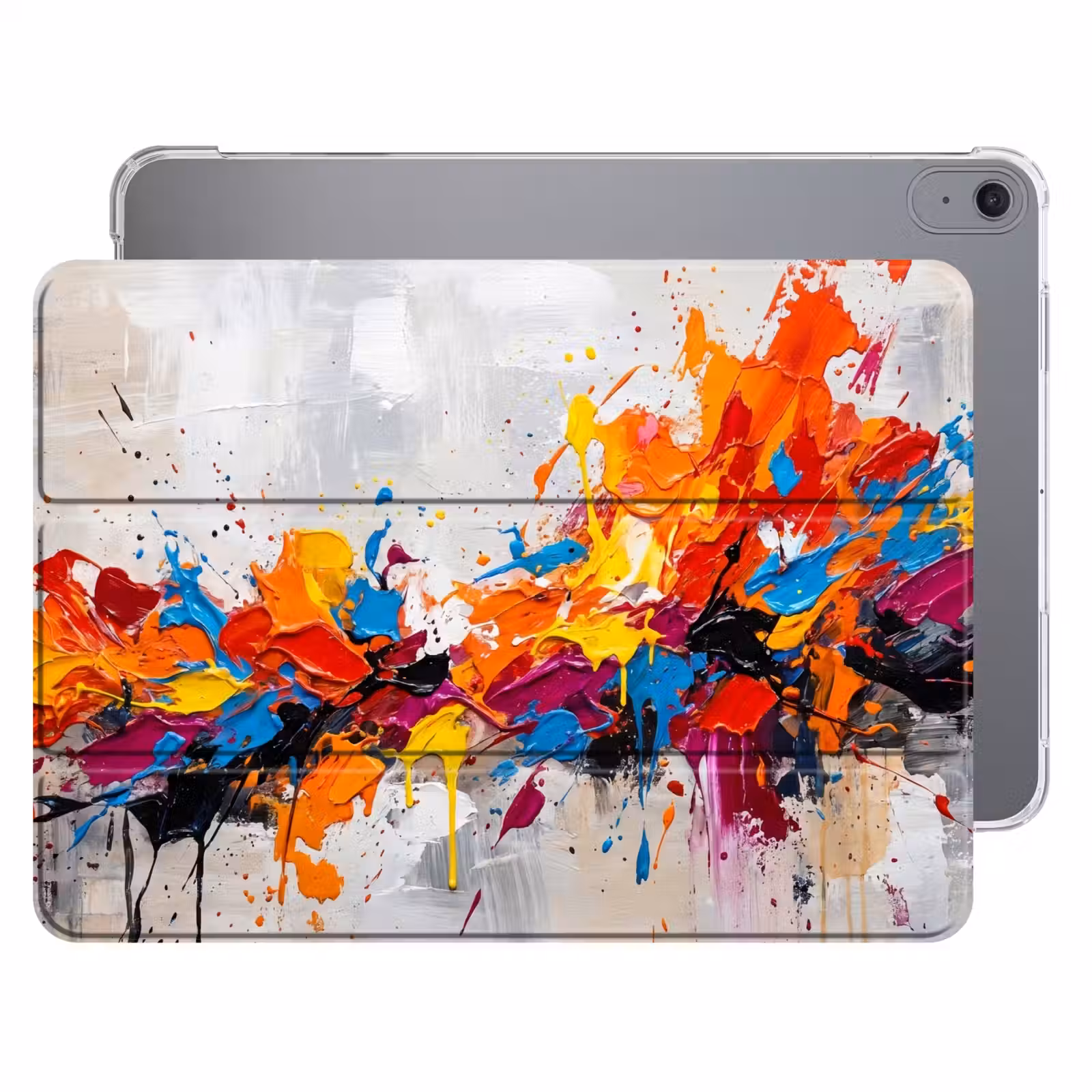 iPad hoes - Abstract - Schilderij - Kleurrijk - Dynamisch — 1