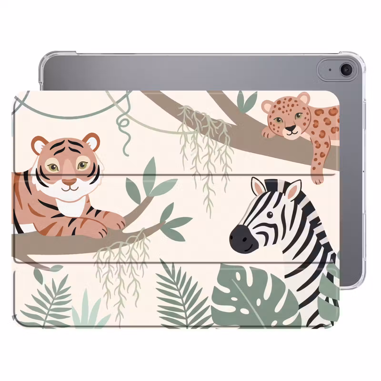 iPad hoes - Jungle - Rustiek - Pastel — 1
