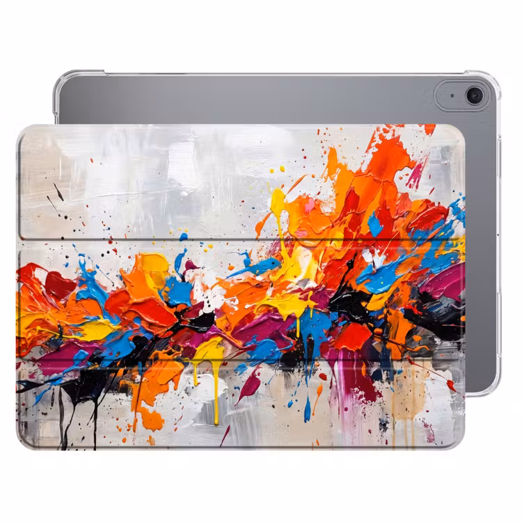 iPad hoes - Abstract - Schilderij - Kleurrijk - Dynamisch — 1