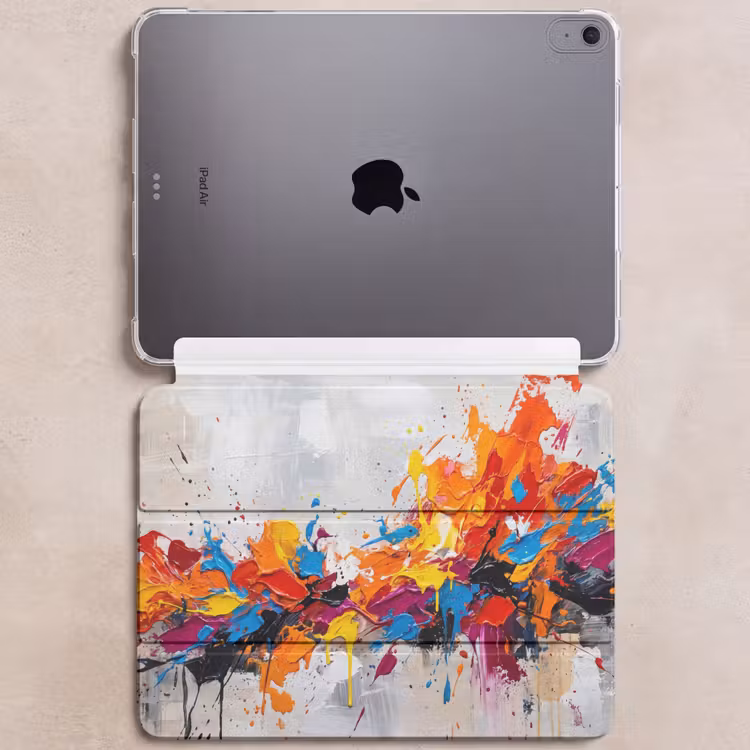 iPad hoes - Abstract - Schilderij - Kleurrijk - Dynamisch — 6