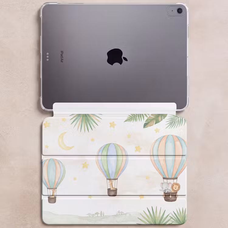 iPad hoes - Aquarel - Luchtballonnen - Pastel — 6