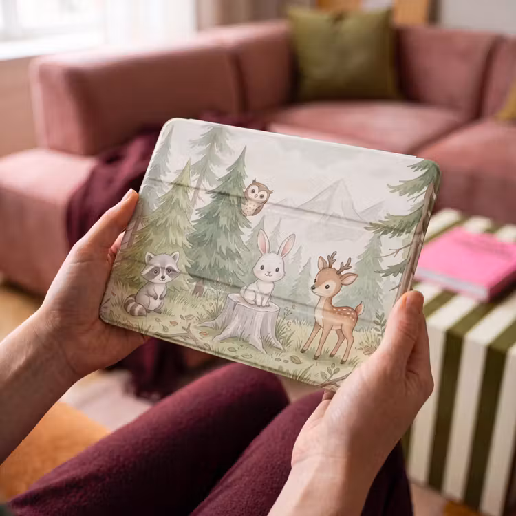 iPad hoes - Bos - Dieren - Groen — 4
