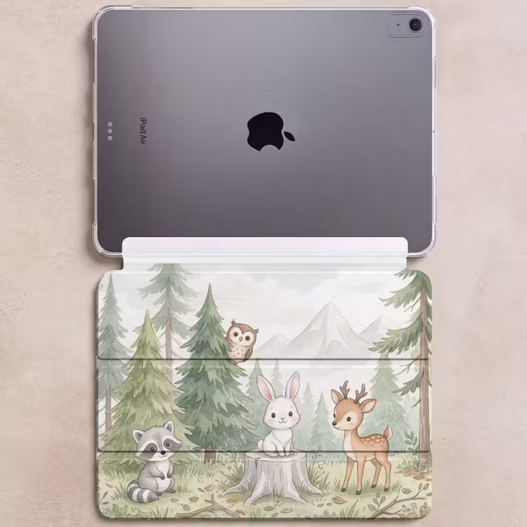 iPad hoes - Bos - Dieren - Groen — 6