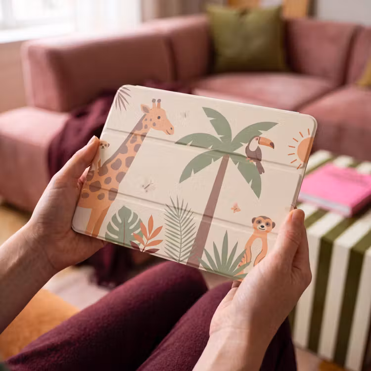 iPad hoes - Dieren - Tropisch - Safari - Kleurrijk — 4