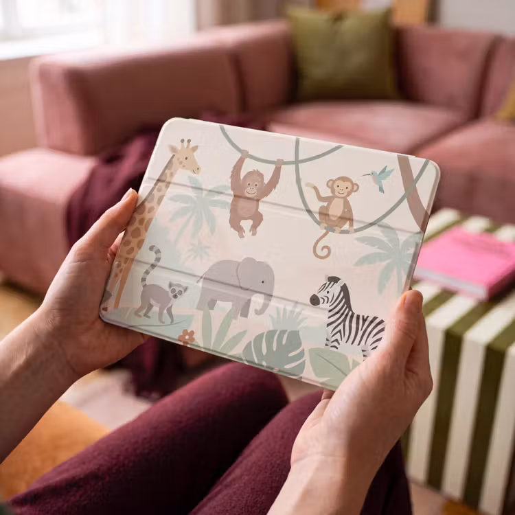 iPad hoes - Jungle - Dieren - Groen — 4
