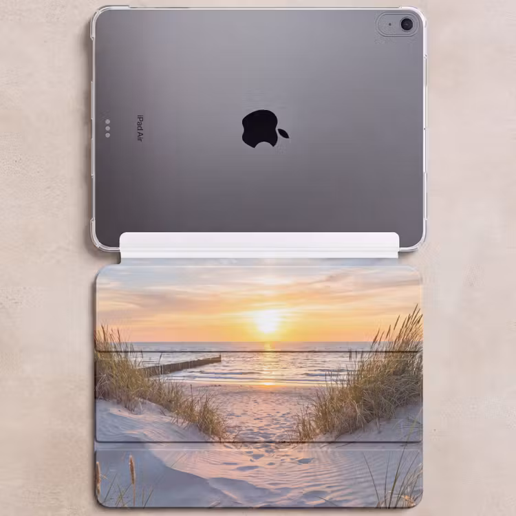 iPad hoes - Strand - Zonsondergang - Natuur - Landschap — 6
