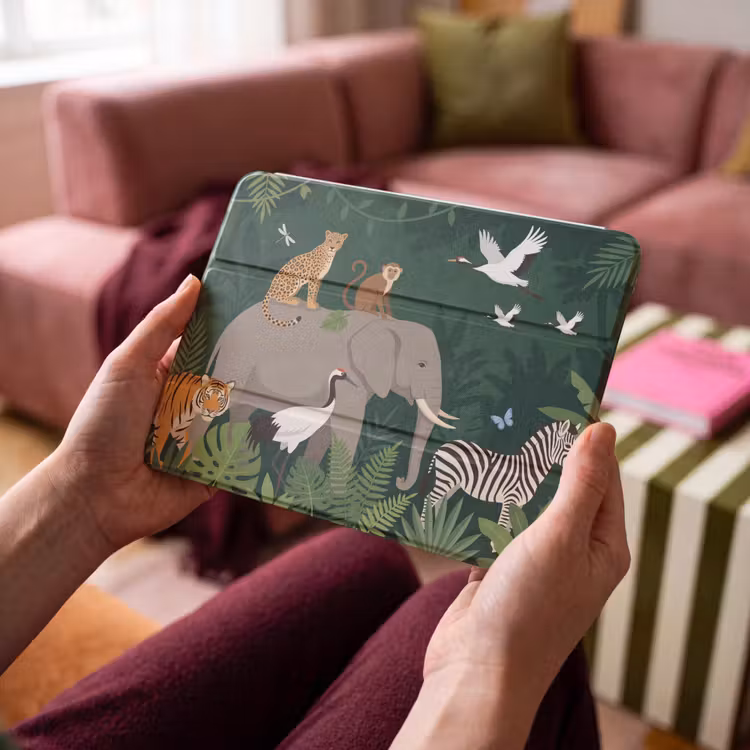 iPad hoes - Tropisch - Jungle - Groen — 4
