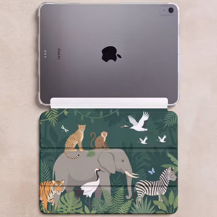 iPad hoes - Tropisch - Jungle - Groen — 6