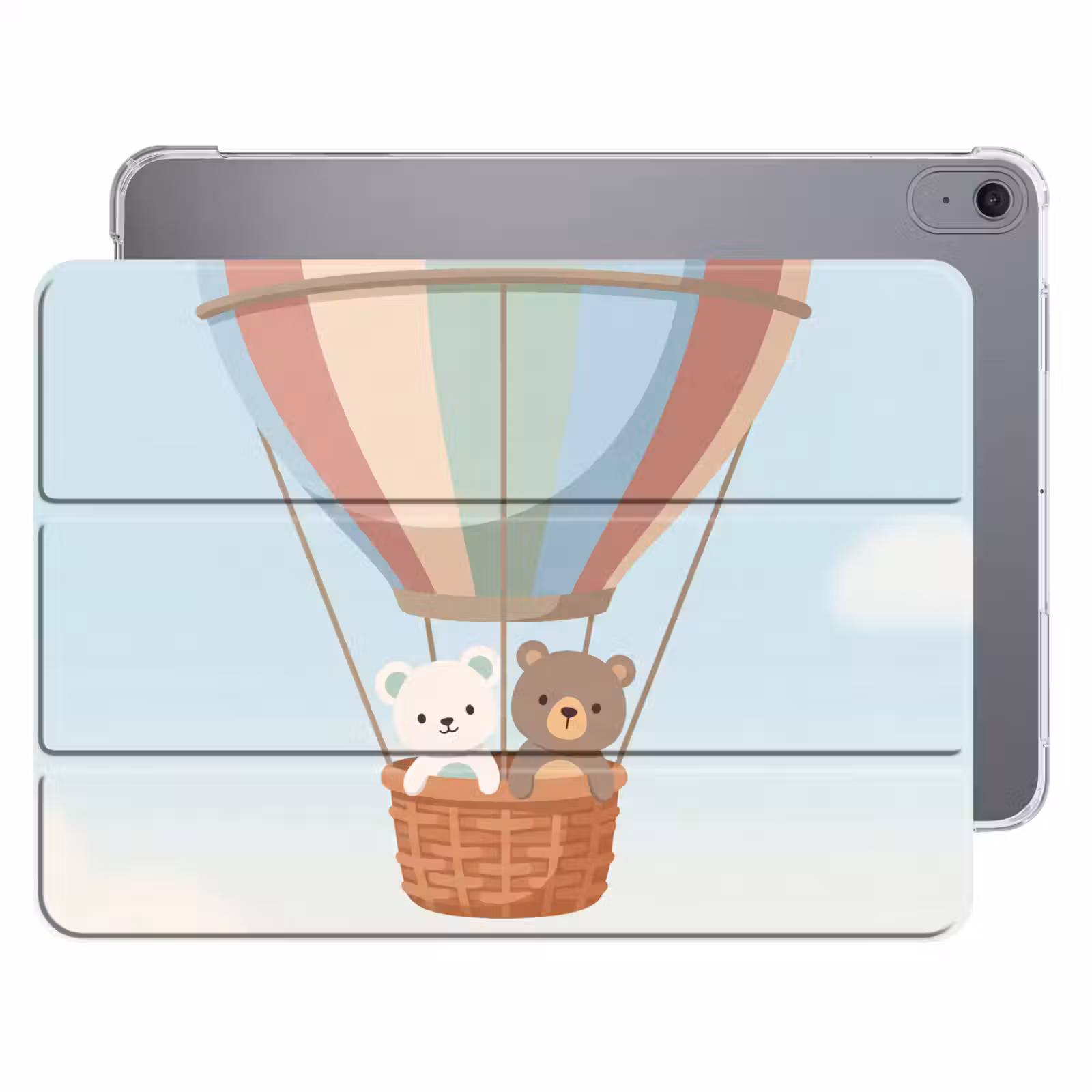 iPad hoes - Luchtballon - Beren - Pastel — 1