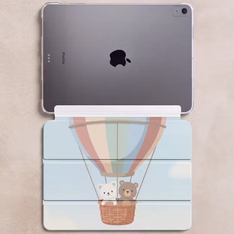 iPad hoes - Luchtballon - Beren - Pastel — 6